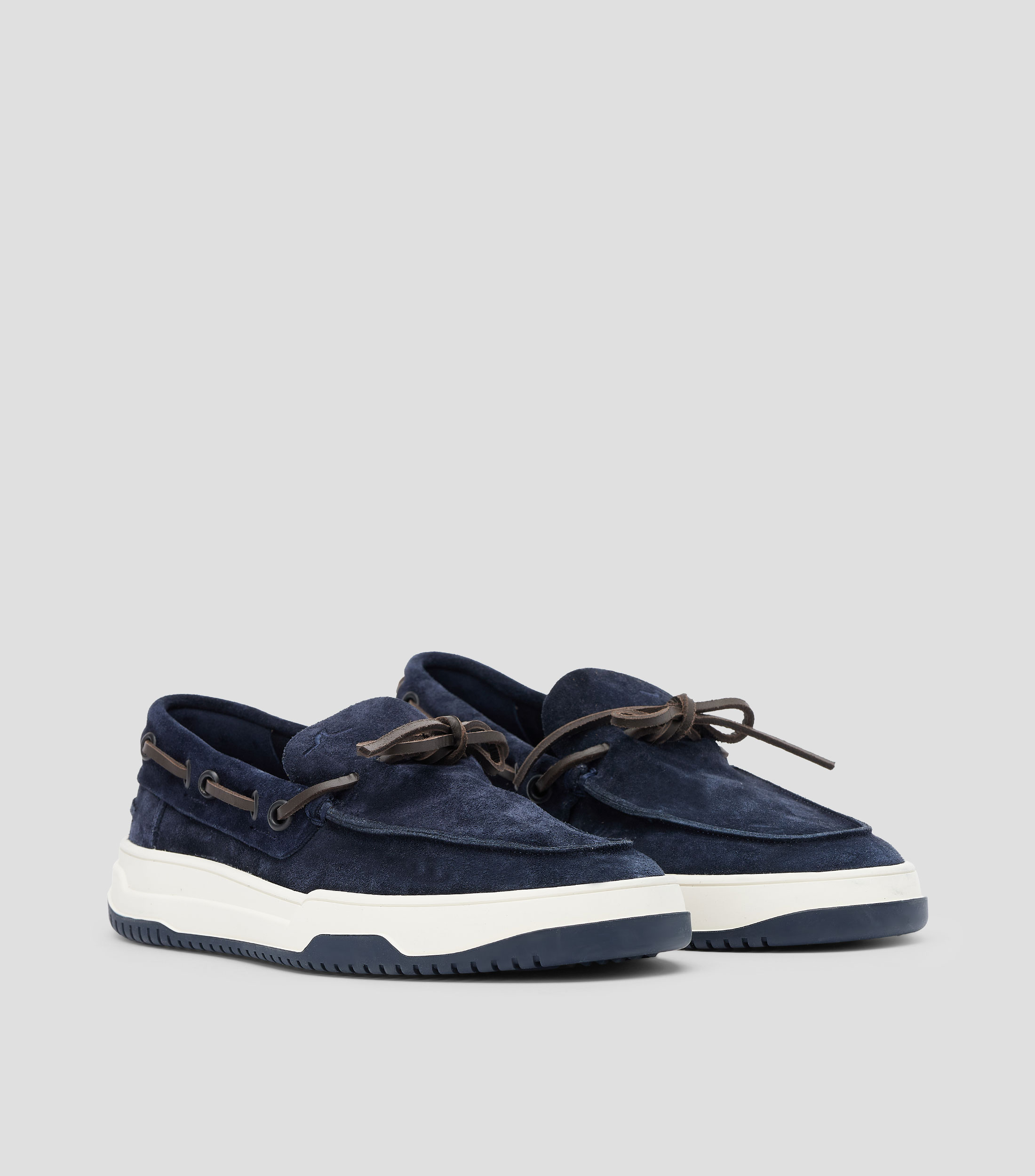 Mocasines en piel Hombre